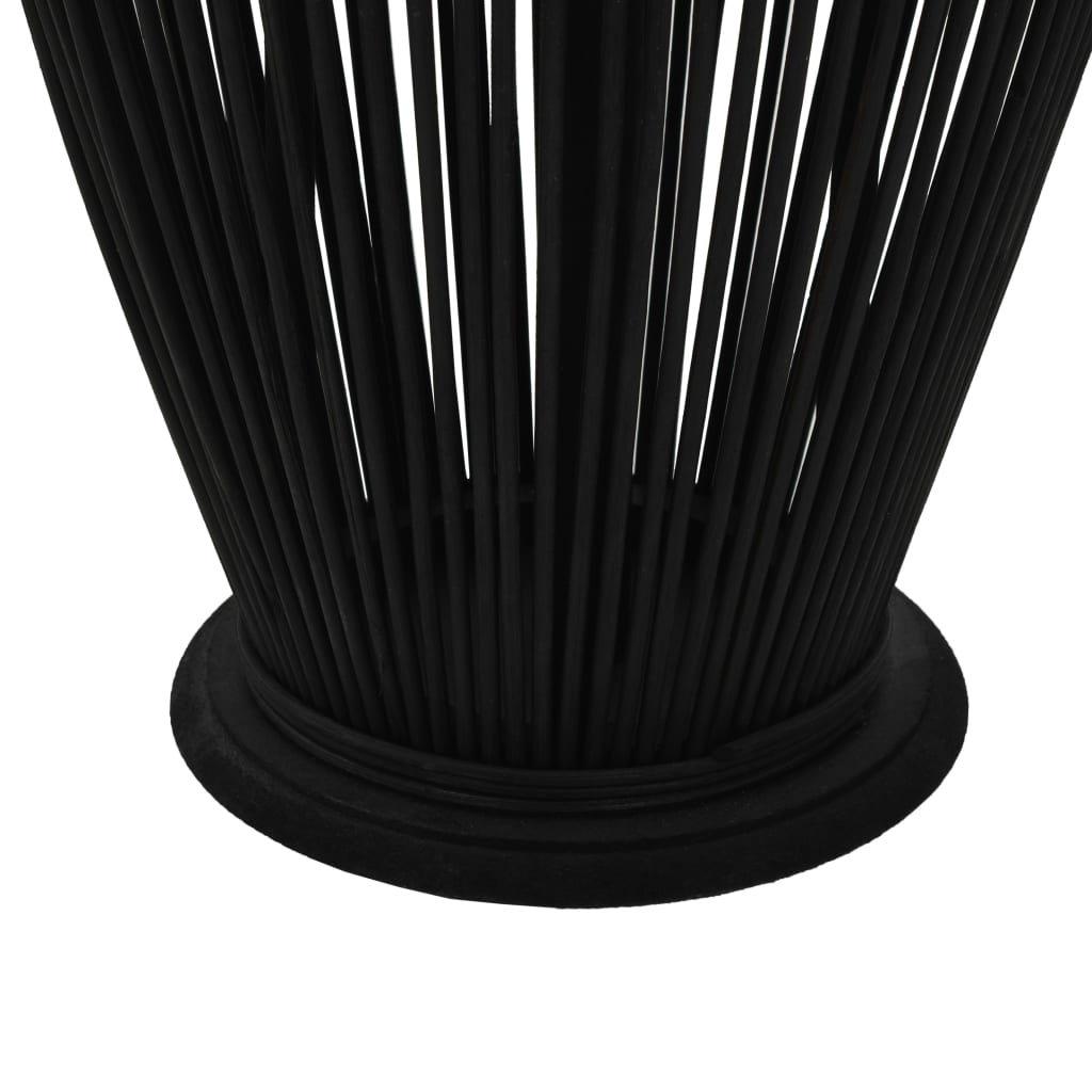 vidaXL pakarināms svečturis, bambuss, melns, 95 cm