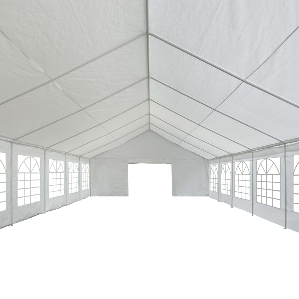 vidaXL svinību telts, 6x16 m, balts PE