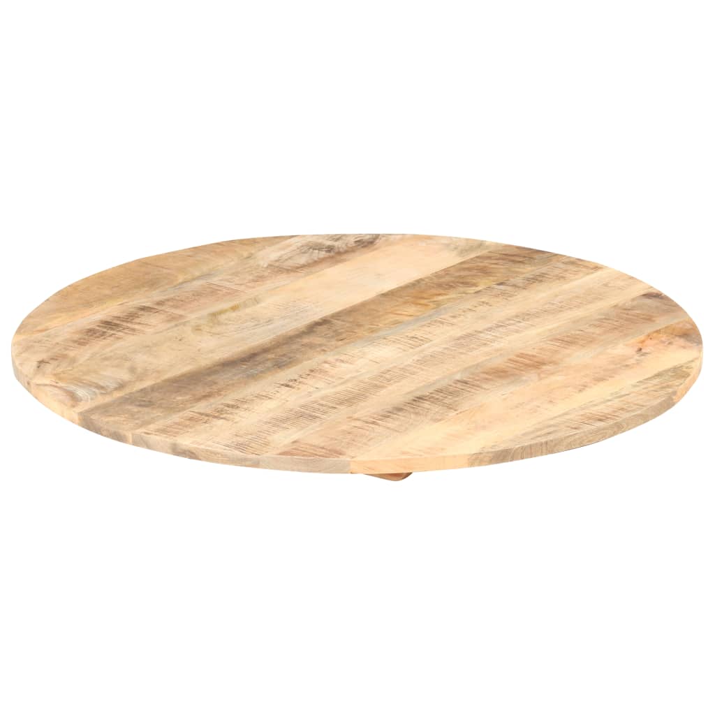 vidaXL galda virsma, 15-16 mm, 70 cm, apaļa, mango masīvkoks