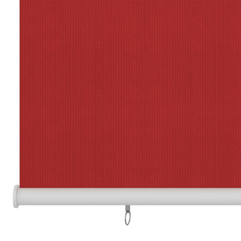 vidaXL āra ruļļu žalūzijas, 180x230 cm, sarkanas