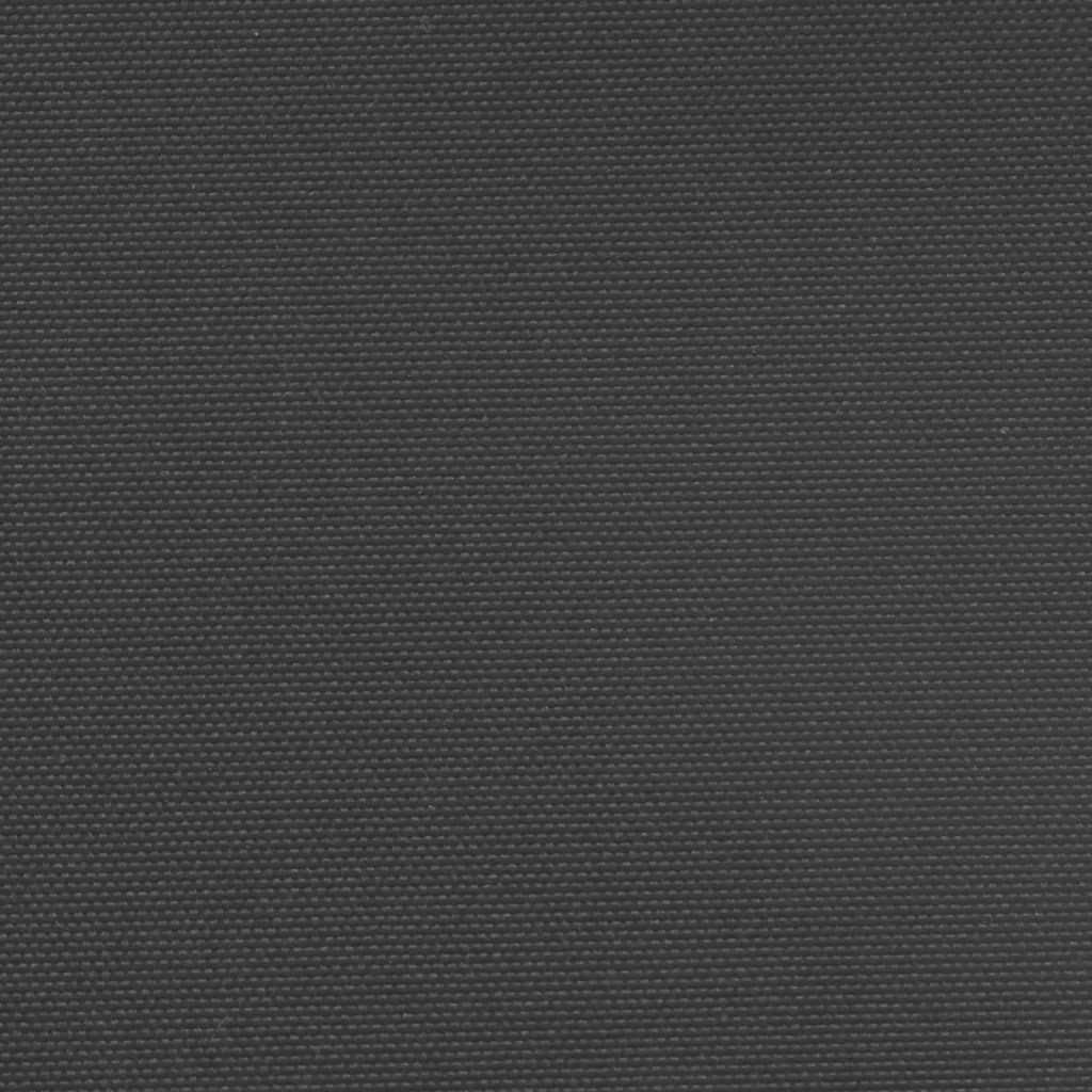 vidaXL izvelkams sānu aizslietnis, melns, 120x600 cm