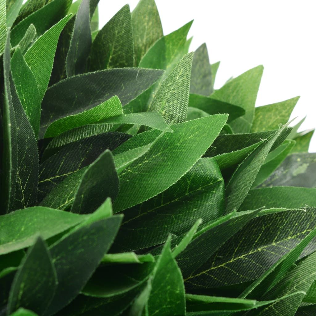 vidaXL mākslīgais augs, dižciltīgais laurs ar podiņu, zaļš, 130 cm
