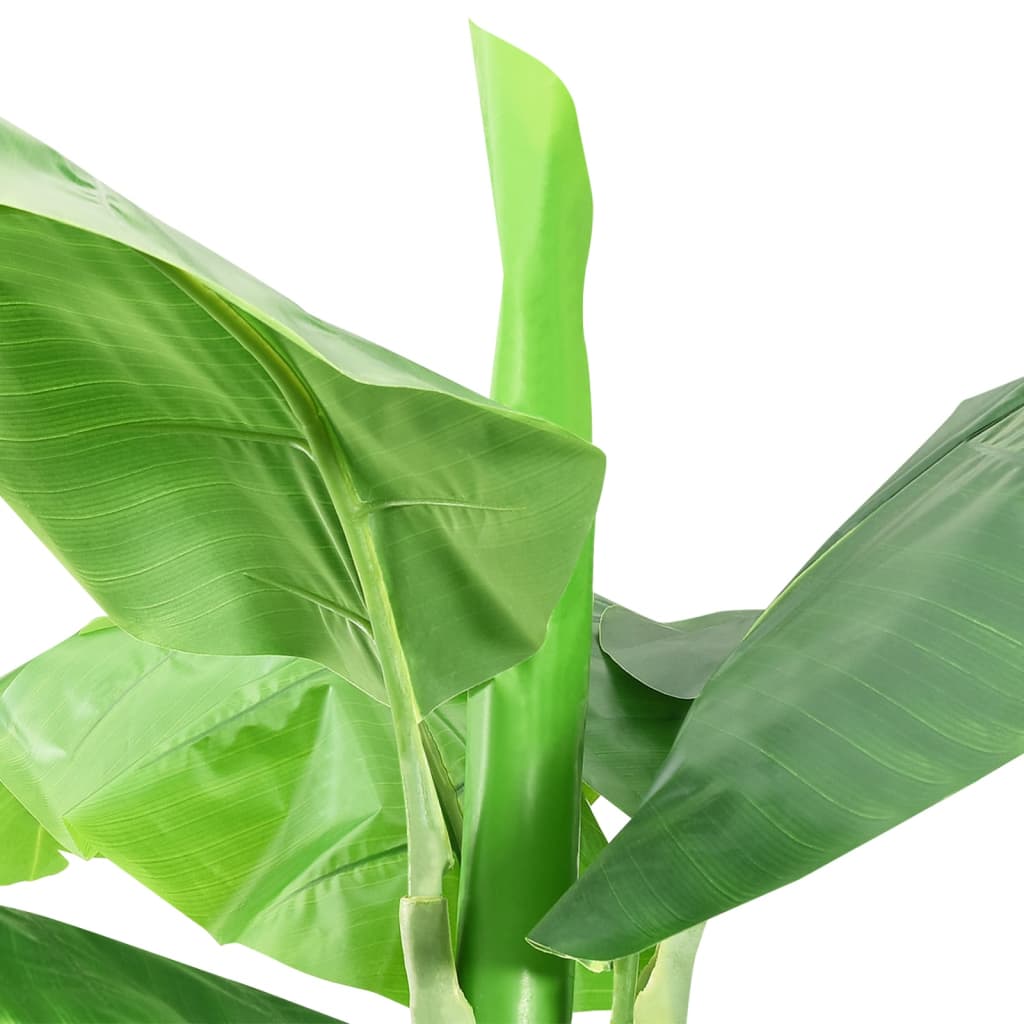 vidaXL mākslīgais augs, banānkoks ar podiņu, 300 cm, zaļš