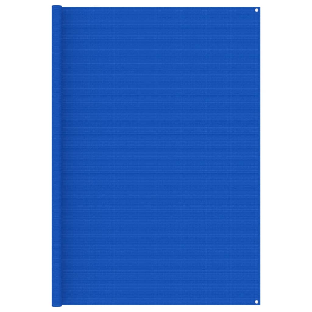 vidaXL telts paklājs, 250x450 cm, zils