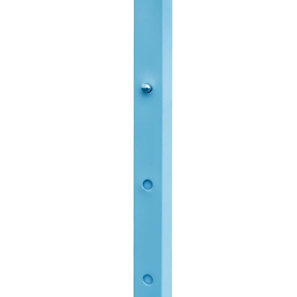 vidaXL saliekama svinību nojume, 3x6 m, zila