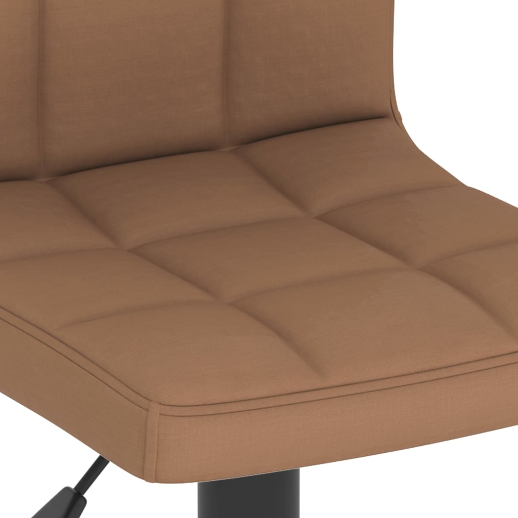 vidaXL bāra krēsli, 2 gab., brūns audums