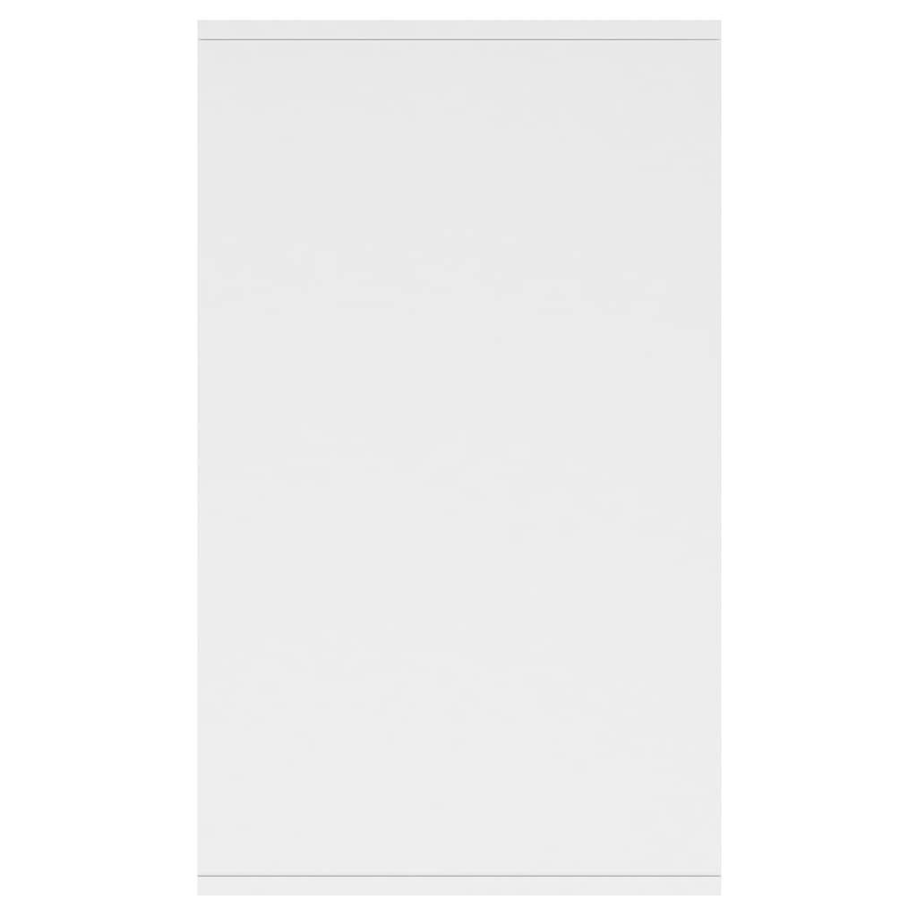 vidaXL kumode, balta, 135x41x75 cm, kokskaidu plāksne