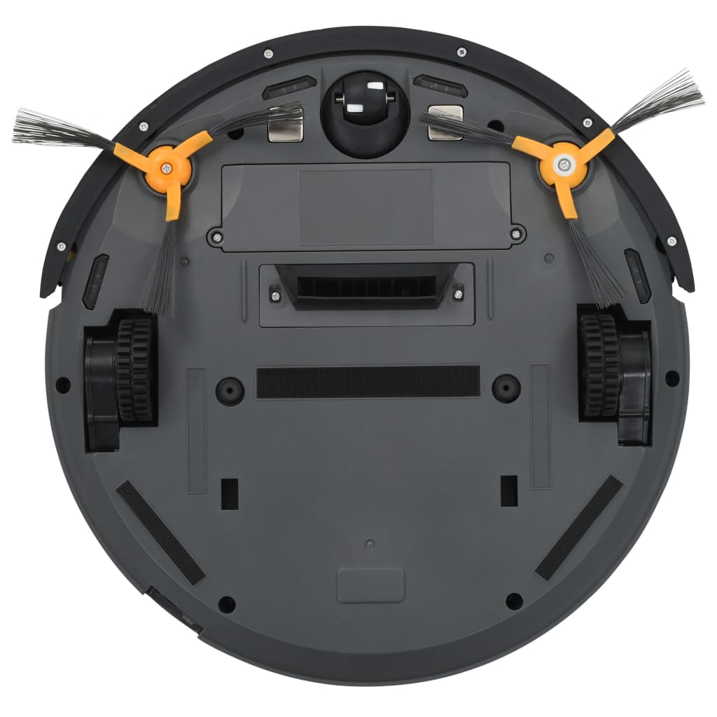 vidaXL automātisks putekļsūcējs robots, 5 režīmi, aplikācija, WiFi
