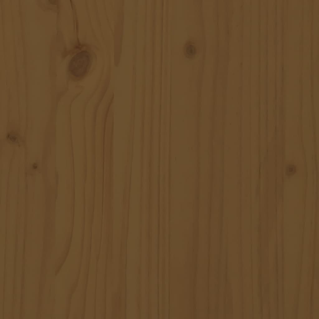 vidaXL sauļošanās zvilņi, 2 gab., brūni, 199,5x60x74 cm, priedes koks