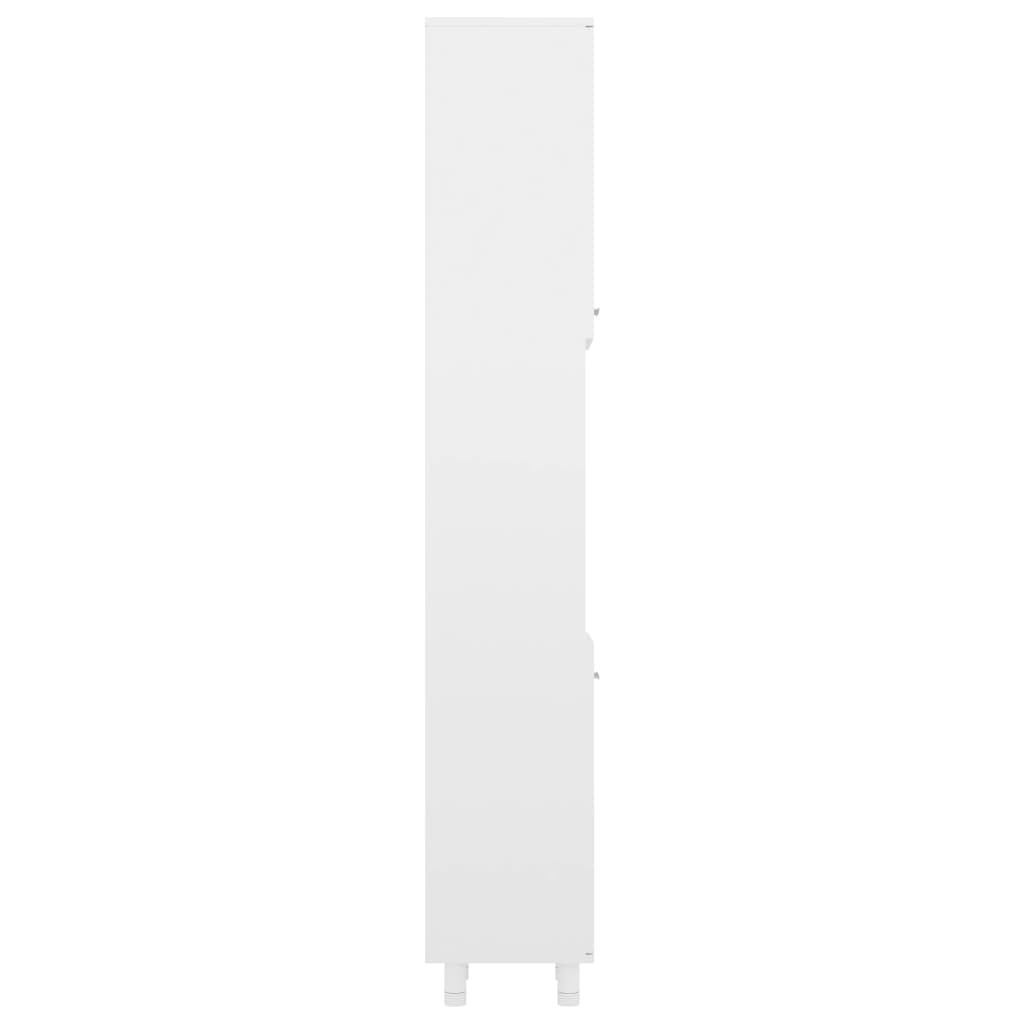 vidaXL vannasistabas skapītis, balts, 30x30x179 cm, skaidu plāksne