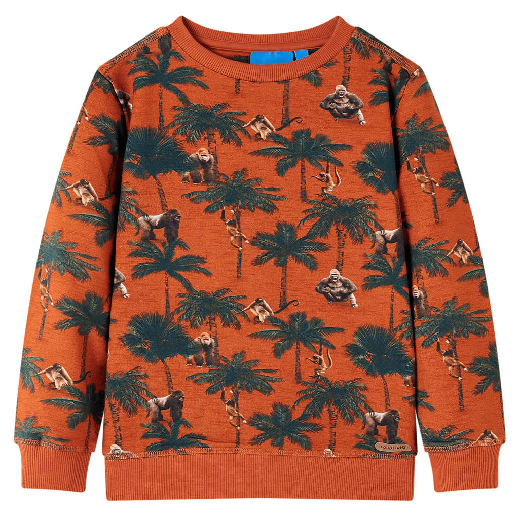 Bērnu džemperis, gaiši oranžs, 92