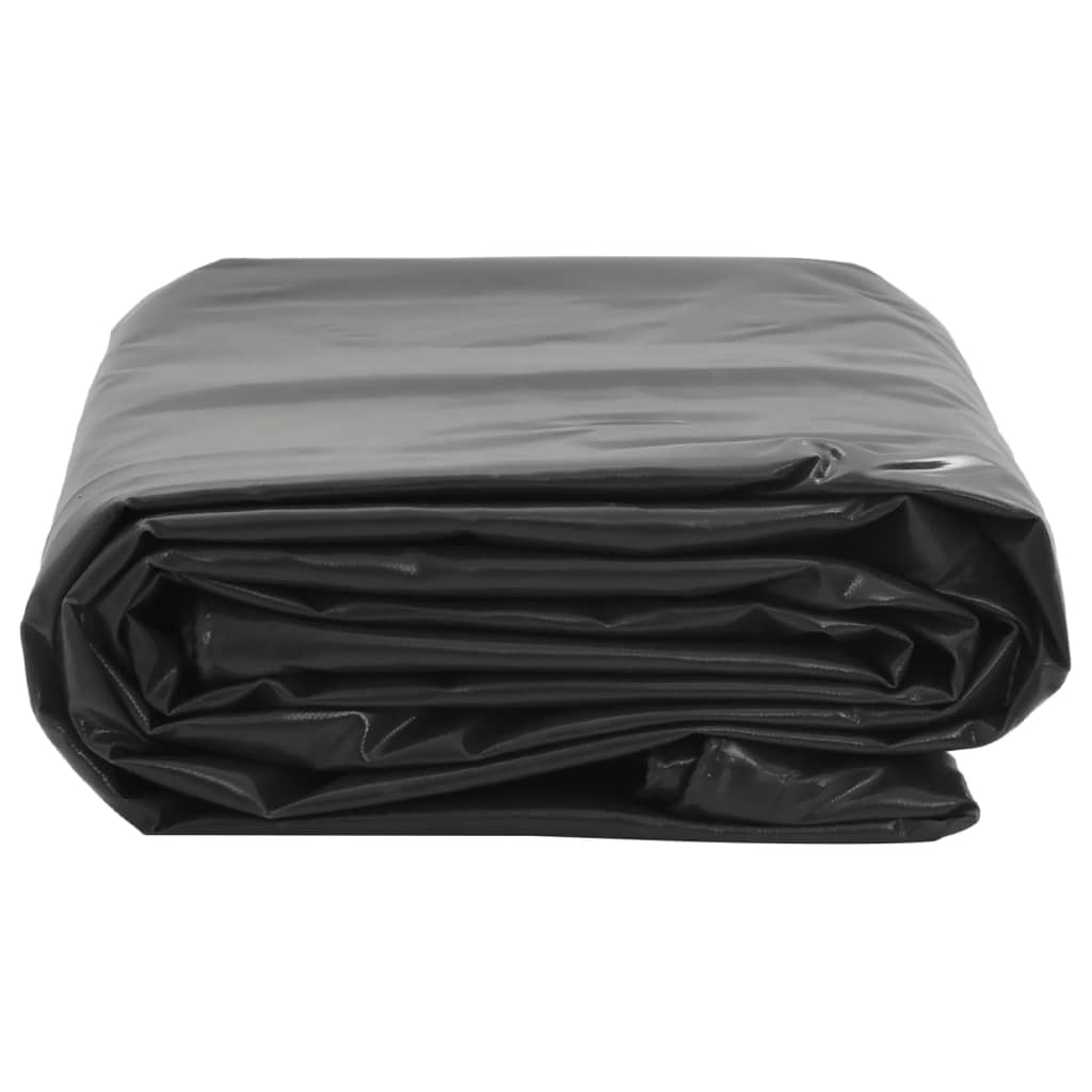 vidaXL brezenta pārklājs, melns, 2,5x4,5 m, 650 g/m²