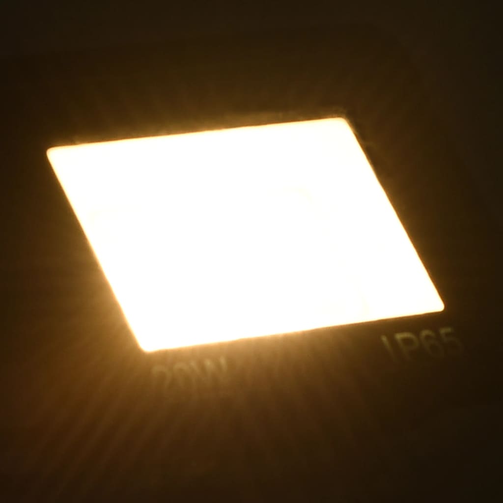vidaXL LED prožektors, 20 W, silti balta gaisma