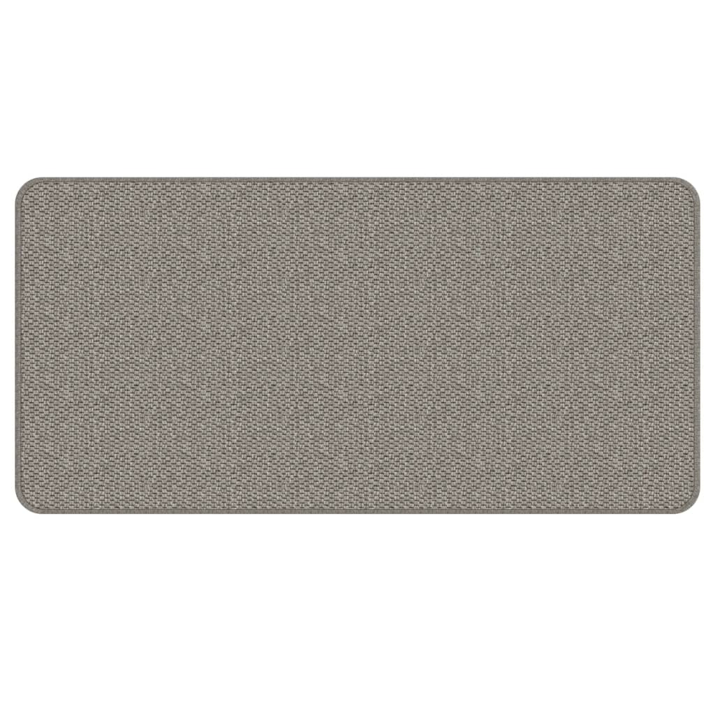 vidaXL paklājs, sizala izskats, sudraba krāsa, 50x100 cm