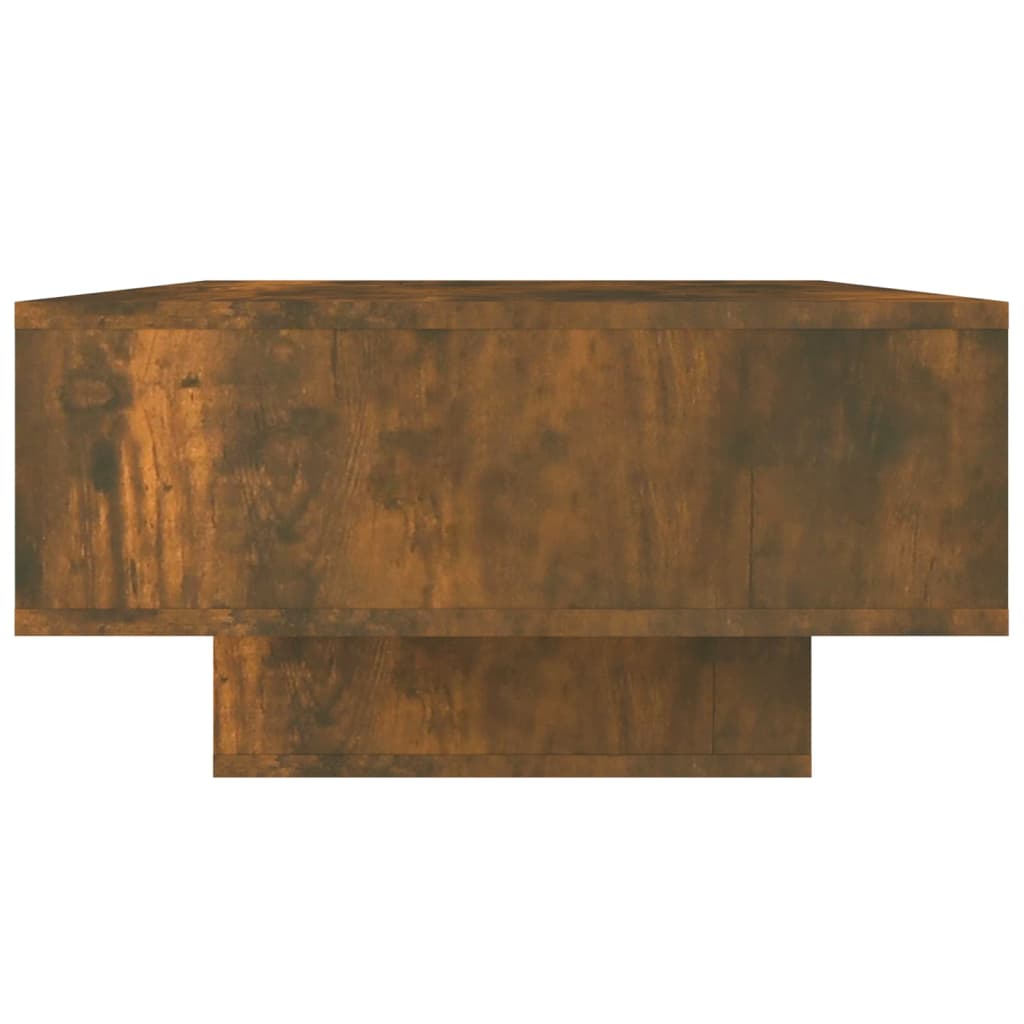 vidaXL kafijas galdiņš, dūmots ozols, 105x55x32 cm, inženierijas koks