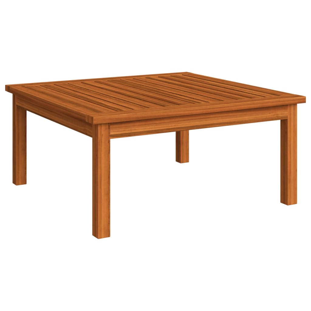 vidaXL dārza galds, 63x63x30 cm, akācijas masīvkoks