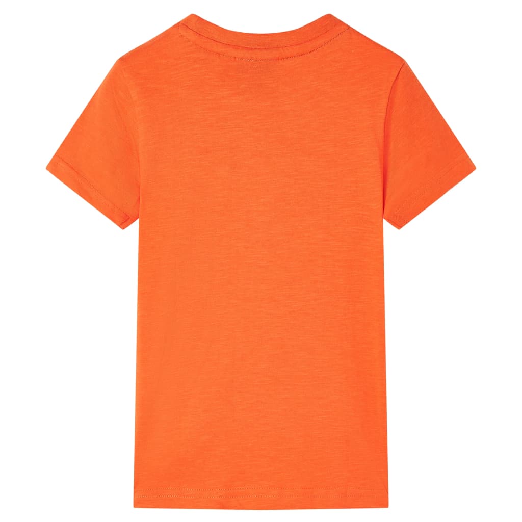 Bērnu T-krekls, tumši oranžs, 92