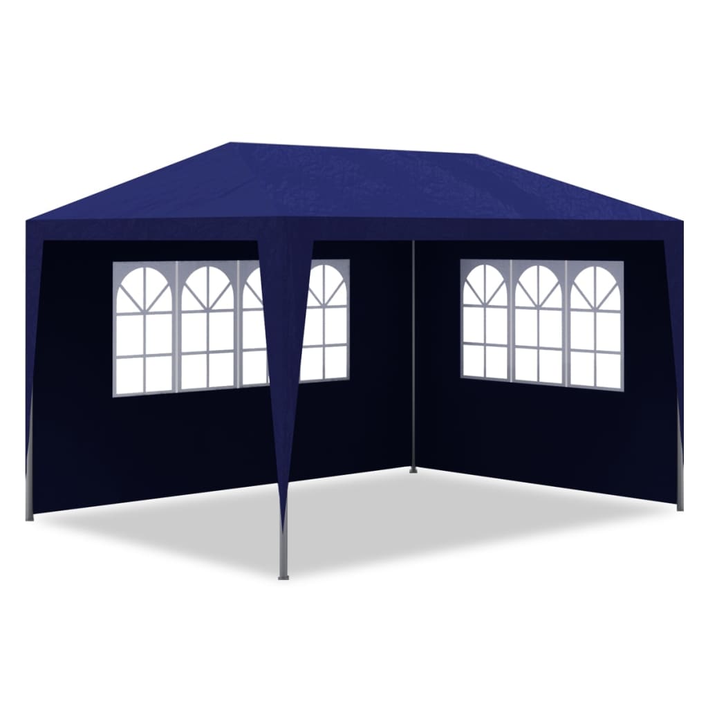 vidaXL svinību telts, 3x4 m, zila