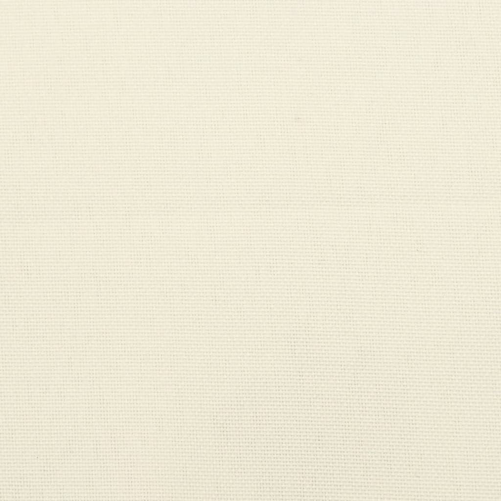 vidaXL dekoratīvi spilveni, 4 gab., 50x50 cm, krēmkrāsas audums